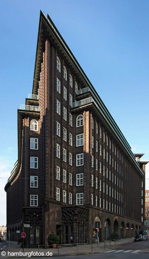 id102676 Chilehaus, Architektur Hamburg | Hansestadt, Medienstadt