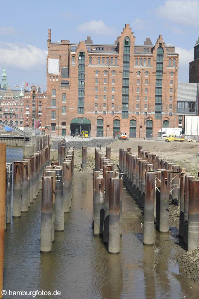 id500195 Hamburg-Hafencity, Bauwerke der historischen Speicherstadt 2008